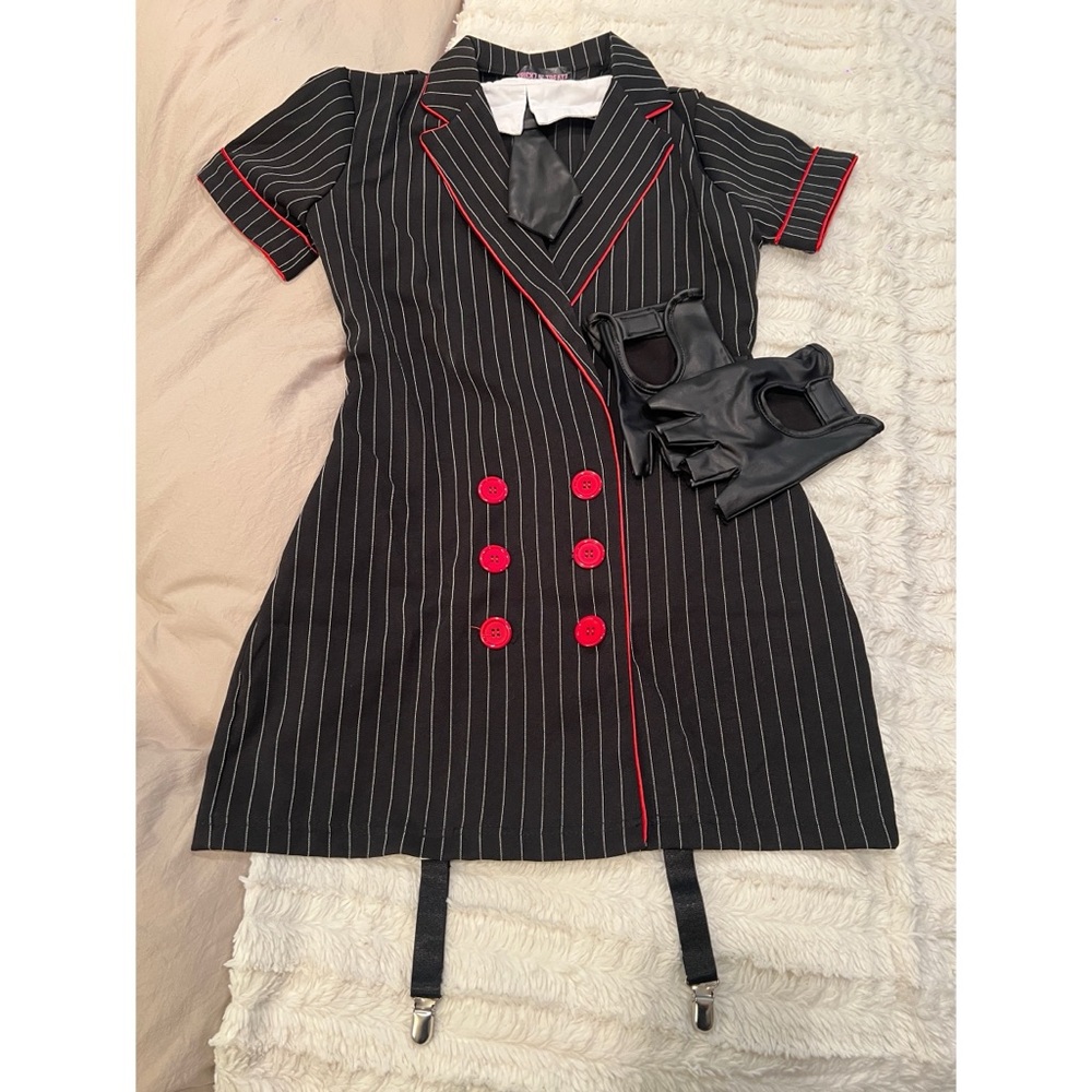 Mob Wife Set Halloween Costume
